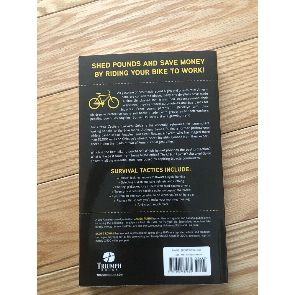 The Urban Cyclist's Survival Guide James Rubin‎ Scott Rowan Paperback New